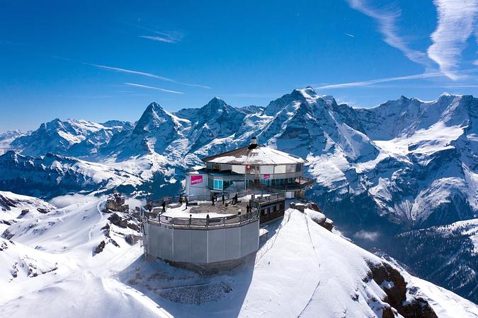 9D7N SWITZERLAND + FRENCH ALPS (SCHILTHORN + MONT BLANC)