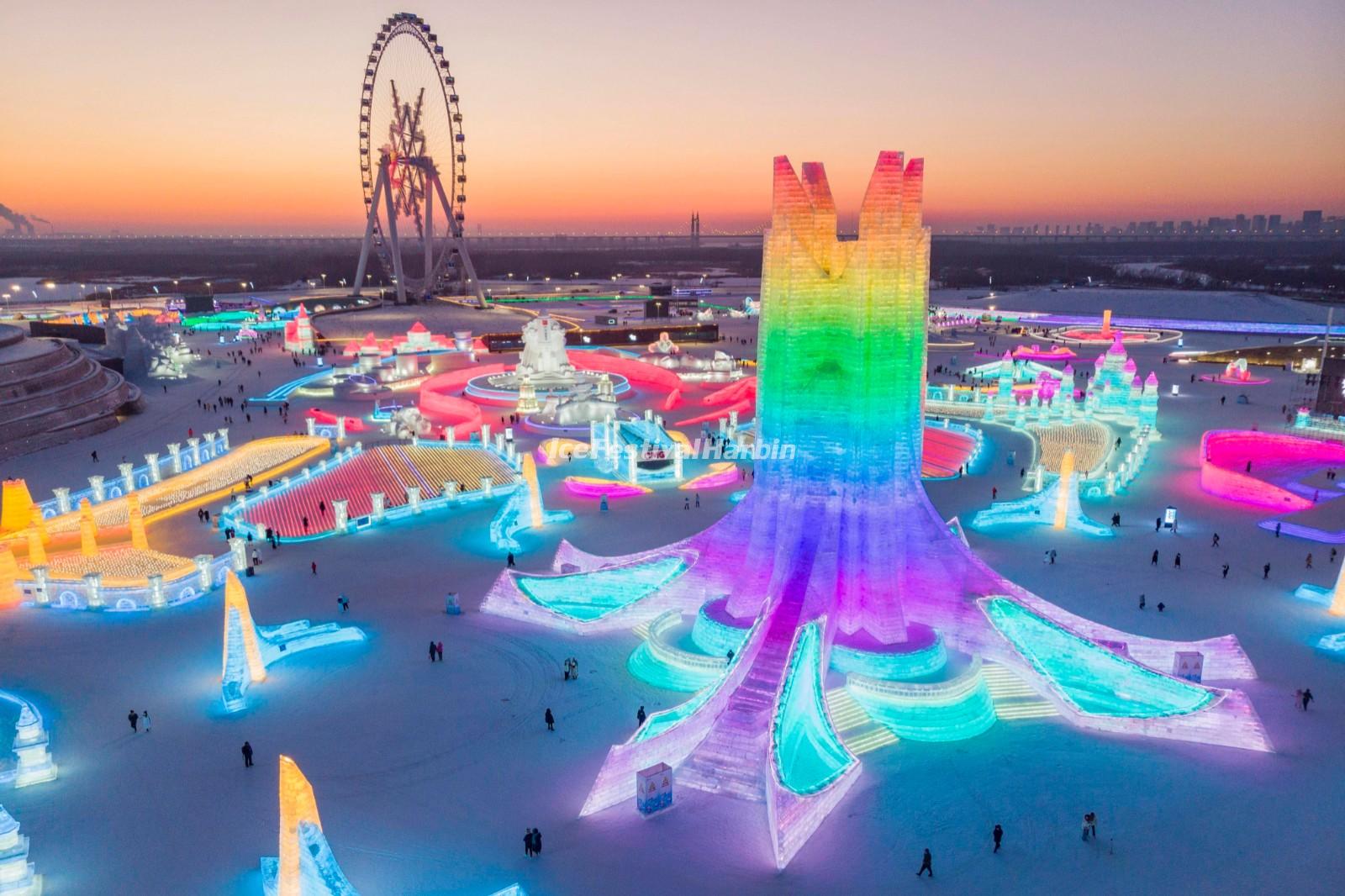 7H6M Harbin Ice Festival