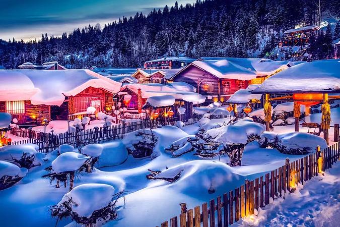 9D7N WINTER HARBIN (SNOW VILLAGE+ICE&SNOW WORLD+JINGBO LAKE)